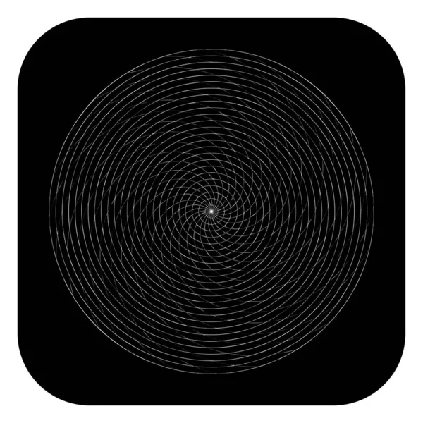 Soyut spiral, girdap ve dönme elementi. Volt, sarmal vektör