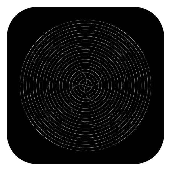 Soyut spiral, girdap ve dönme elementi. Volt, sarmal vektör