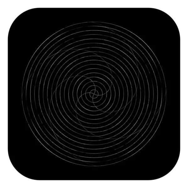 Soyut spiral, girdap ve dönme elementi. Volt, sarmal vektör