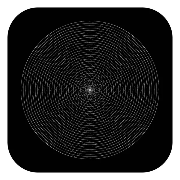 Soyut spiral, girdap ve dönme elementi. Volt, sarmal vektör