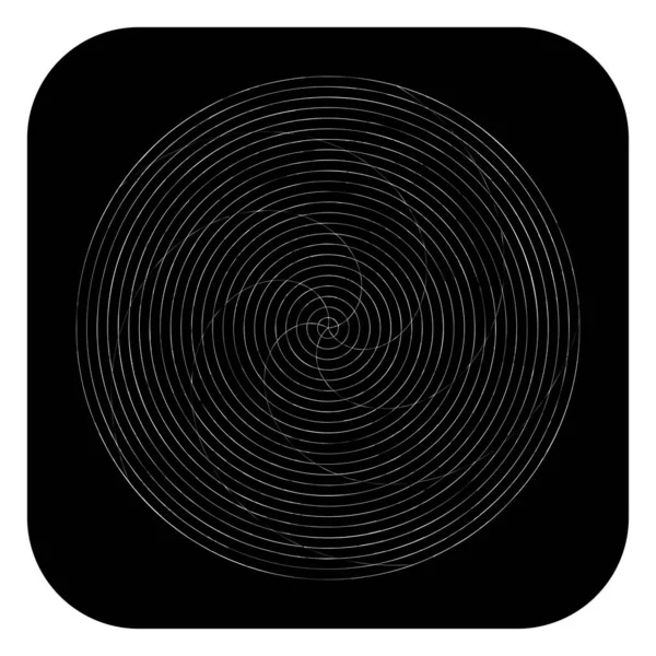 Soyut spiral, girdap ve dönme elementi. Volt, sarmal vektör