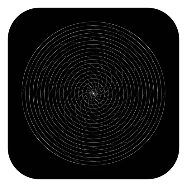 Soyut spiral, girdap ve dönme elementi. Volt, sarmal vektör