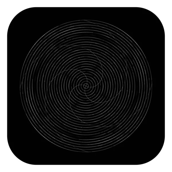 Soyut spiral, girdap ve dönme elementi. Volt, sarmal vektör