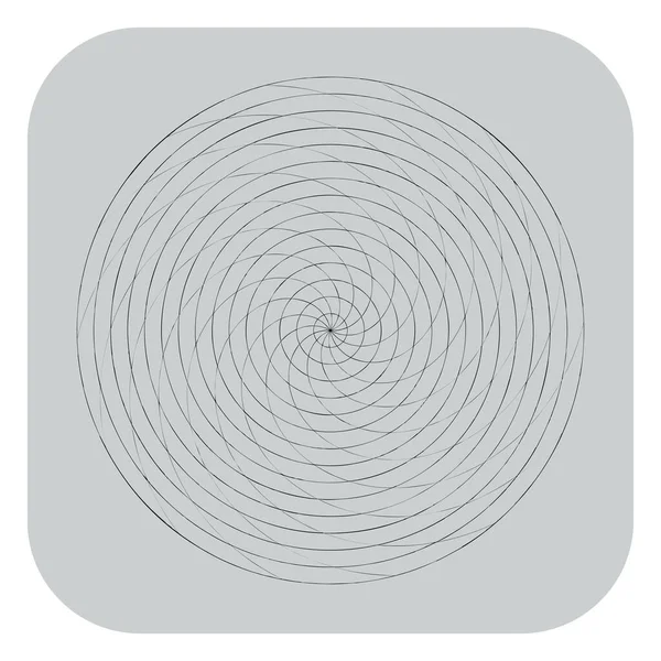 Soyut spiral, girdap ve dönme elementi. Volt, sarmal vektör