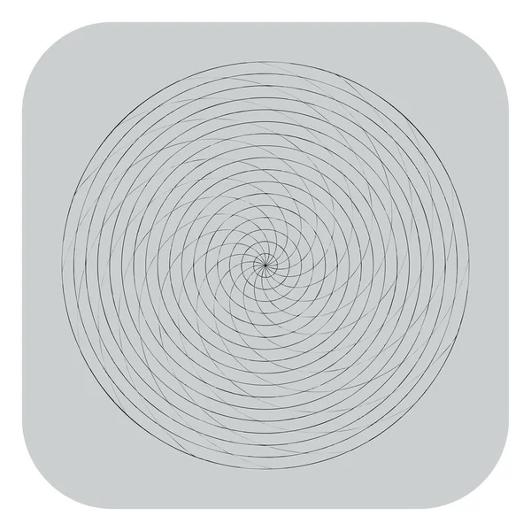 Soyut spiral, girdap ve dönme elementi. Volt, sarmal vektör