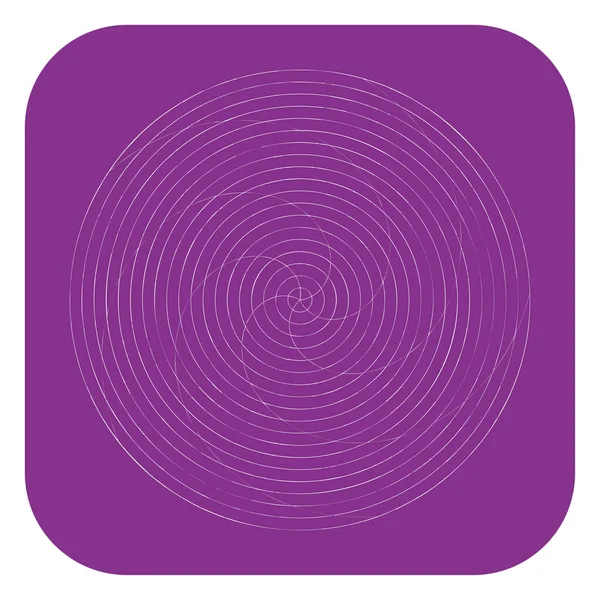 Soyut spiral, girdap ve dönme elementi. Volt, sarmal vektör