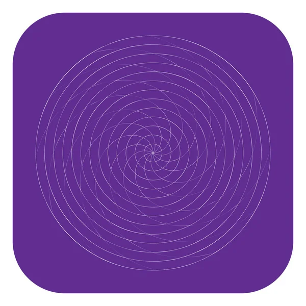 Soyut spiral, girdap ve dönme elementi. Volt, sarmal vektör