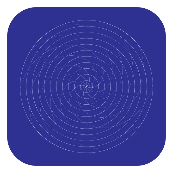 Soyut spiral, girdap ve dönme elementi. Volt, sarmal vektör