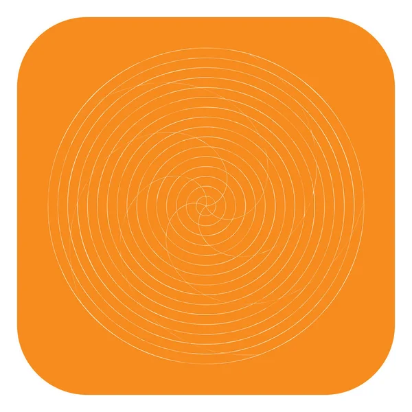 Soyut spiral, girdap ve dönme elementi. Volt, sarmal vektör