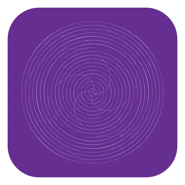 Soyut spiral, girdap ve dönme elementi. Volt, sarmal vektör