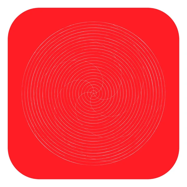 Soyut spiral, girdap ve dönme elementi. Volt, sarmal vektör