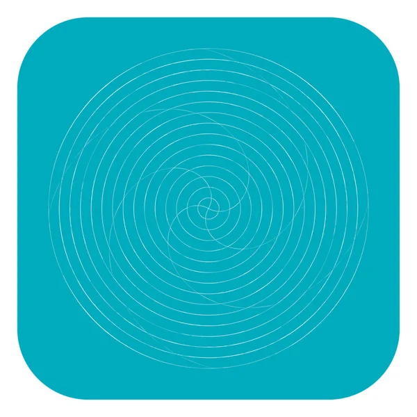 Soyut spiral, girdap ve dönme elementi. Volt, sarmal vektör