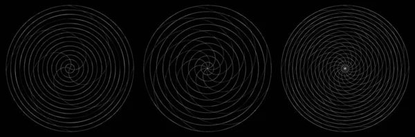 Abstract Spiral Swirl Twirl Element Volute Helix Vector Stock Vector — Διανυσματικό Αρχείο