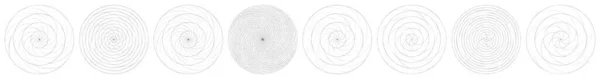 Abstract Spiral Swirl Twirl Element Volute Helix Vector Stock Vector - Stok Vektor