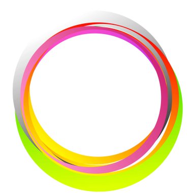 Random circles, rings circular element