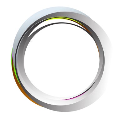 Random circles, rings circular element