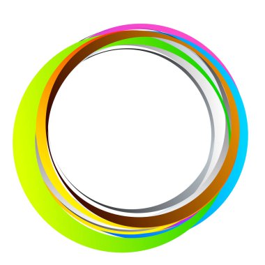 Random circles, rings circular element