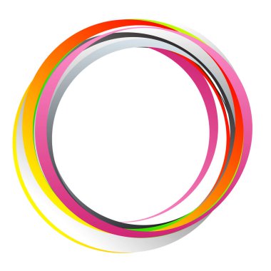 Random circles, rings circular element
