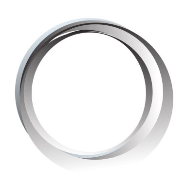 Random circles, rings circular element
