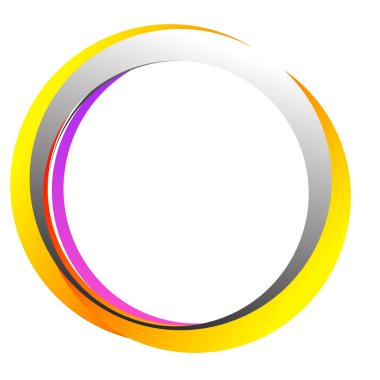 Random circles, rings circular element