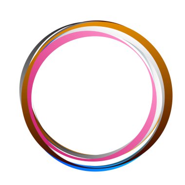 Random circles, rings circular element