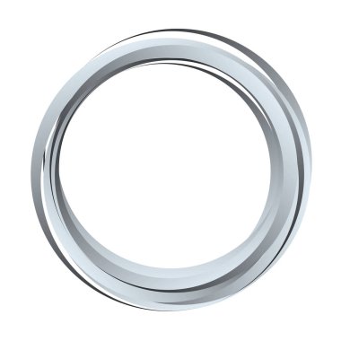 Random circles, rings circular element