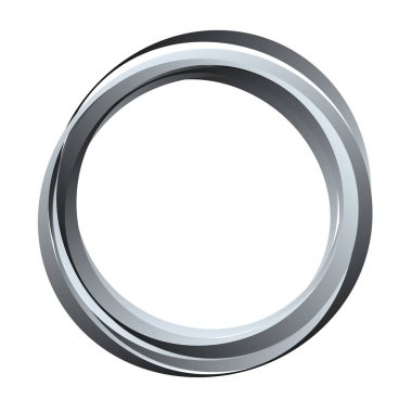 Random circles, rings circular element