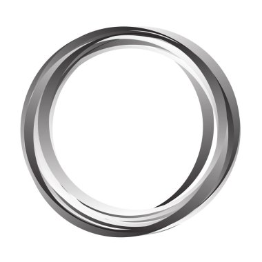 Random circles, rings circular element