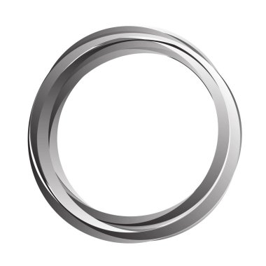 Random circles, rings circular element