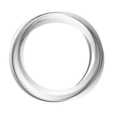 Random circles, rings circular element