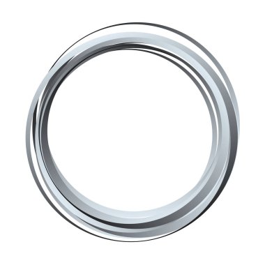Random circles, rings circular element