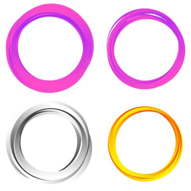 Rastgele daireler, halka dairesel elementler