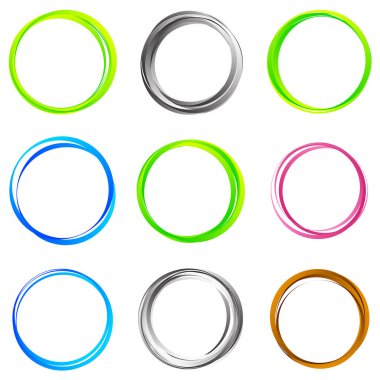 Rastgele daireler, halka dairesel elementler