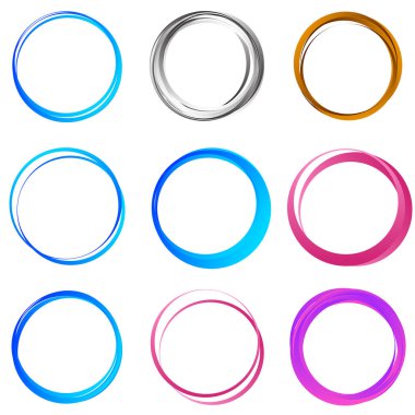 Rastgele daireler, halka dairesel elementler