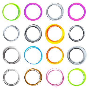 Rastgele daireler, halka dairesel elementler