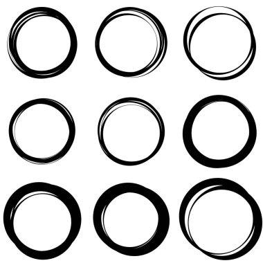 Rastgele daireler, halka dairesel elementler