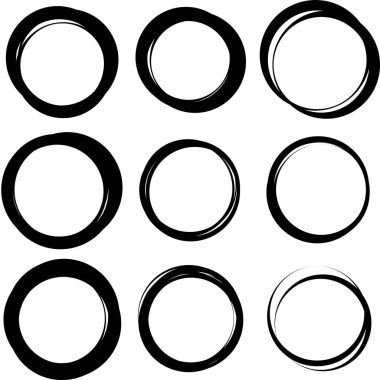 Rastgele daireler, halka dairesel elementler