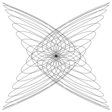 Soyut çizgi çizimi, çizgi çizimi, yapı 