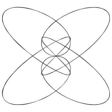 Soyut çizgi çizimi, çizgi çizimi, yapı 