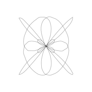 Soyut çizgi çizimi, çizgi çizimi, yapı 