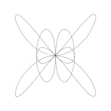 Soyut çizgi çizimi, çizgi çizimi, yapı 