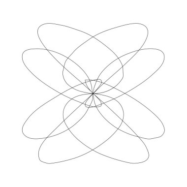 Soyut çizgi çizimi, çizgi çizimi, yapı 