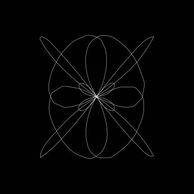 Soyut çizgi çizimi, çizgi çizimi, yapı 