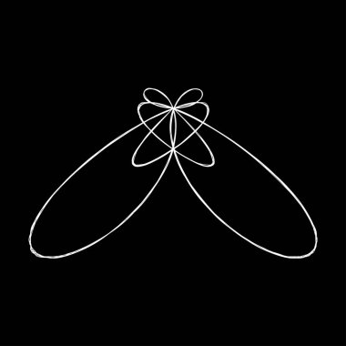 Soyut çizgi çizimi, çizgi çizimi, yapı 