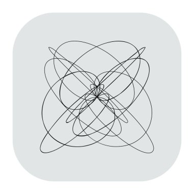 Soyut çizgi çizimi, çizgi çizimi, yapı 