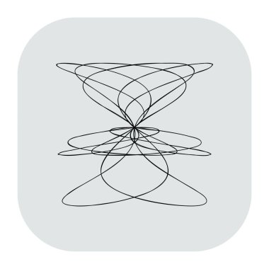 Soyut çizgi çizimi, çizgi çizimi, yapı 