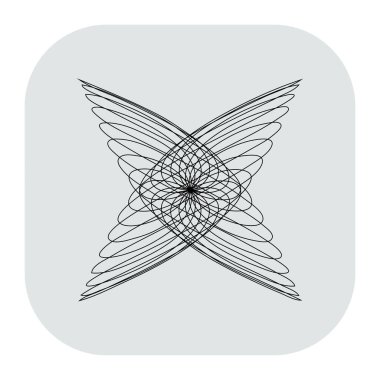 Soyut çizgi çizimi, çizgi çizimi, yapı 