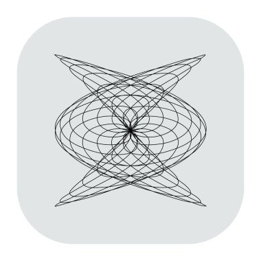 Soyut çizgi çizimi, çizgi çizimi, yapı 