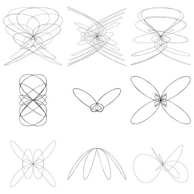 Soyut çizgi çizimi, çizgi çizimi, yapı 