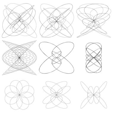 Soyut çizgi çizimi, çizgi çizimi, yapı 